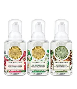 MICHEL DESIGN WORKS 3CT FOAMING SOAP BOUQUET, WINTER, SPRUCE