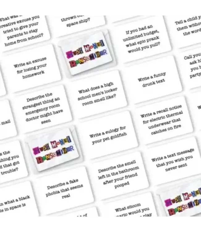 UT BRANDS Ransomizer – Funny Word Party Game For Teens, Adults & Gifts