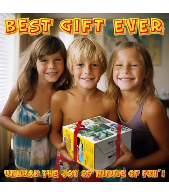 UT BRANDS Minute of Fun Outdoor – 272 Challenge Family & Party Game