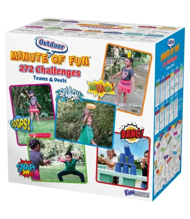 UT BRANDS Minute of Fun Outdoor – 272 Challenge Family & Party Game