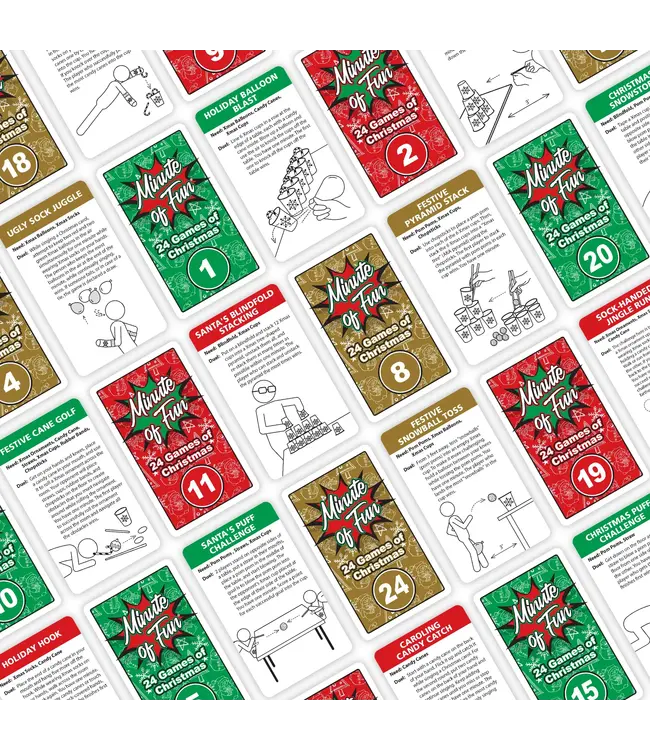 UT BRANDS Minute of Fun, 24 Days of Christmas