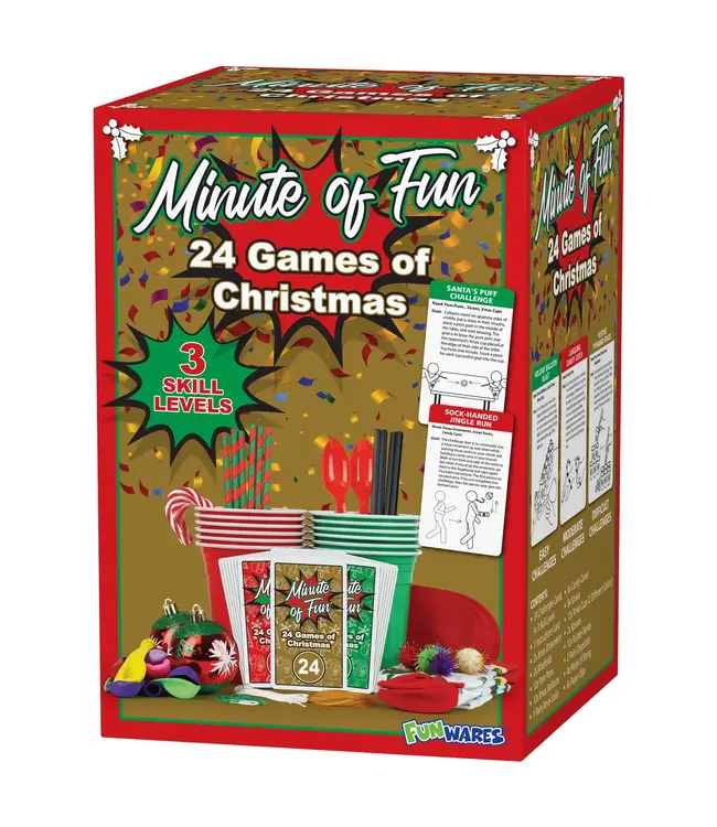 UT BRANDS Minute of Fun, 24 Days of Christmas