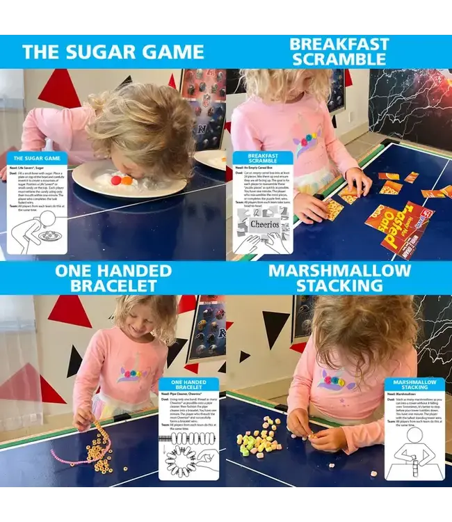 UT BRANDS Minute of Fun Home Edition – Indoor Party & Family Game Gift