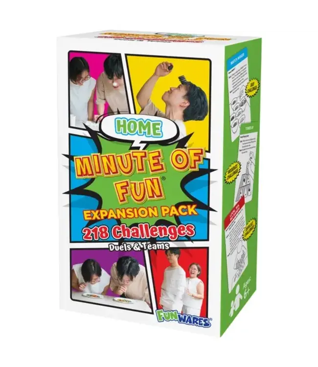 UT BRANDS Minute of Fun Home Edition – Indoor Party & Family Game Gift
