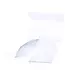 LA RIBBONS WHOLESALE 14" X 9" X 4.3" Collapsable Gift Box w/ Magnetic Square Flap Lid | White