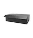 LA RIBBONS WHOLESALE 14" X 9" X 4.3" Collapsable Gift Box w/ Magnetic Square Flap Lid | Black