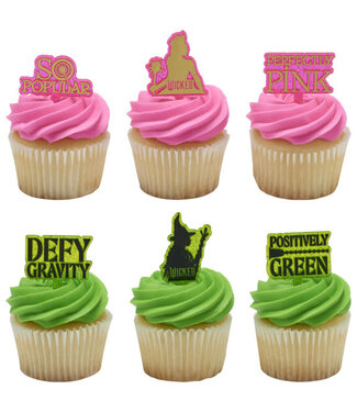 DECOPAC Wicked Elphaba and Glinda DecoPics® - 12 Count