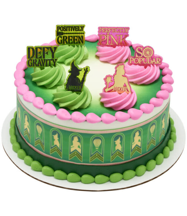 DECOPAC Wicked Elphaba and Glinda DecoPics® - 12 Count