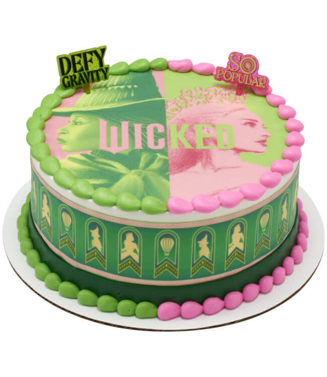 DECOPAC Wicked Elphaba and Glinda DecoPics® - 12 Count