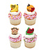 BAKERY CRAFTS Punny Valentine Cupcake Rings - 12 Count