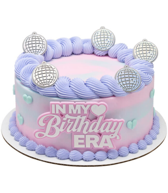 BAKERY CRAFTS Disco Ball Cupcake Rings - 12 Count