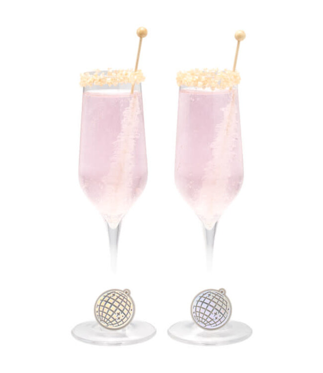 BAKERY CRAFTS Disco Ball Cupcake Rings - 12 Count