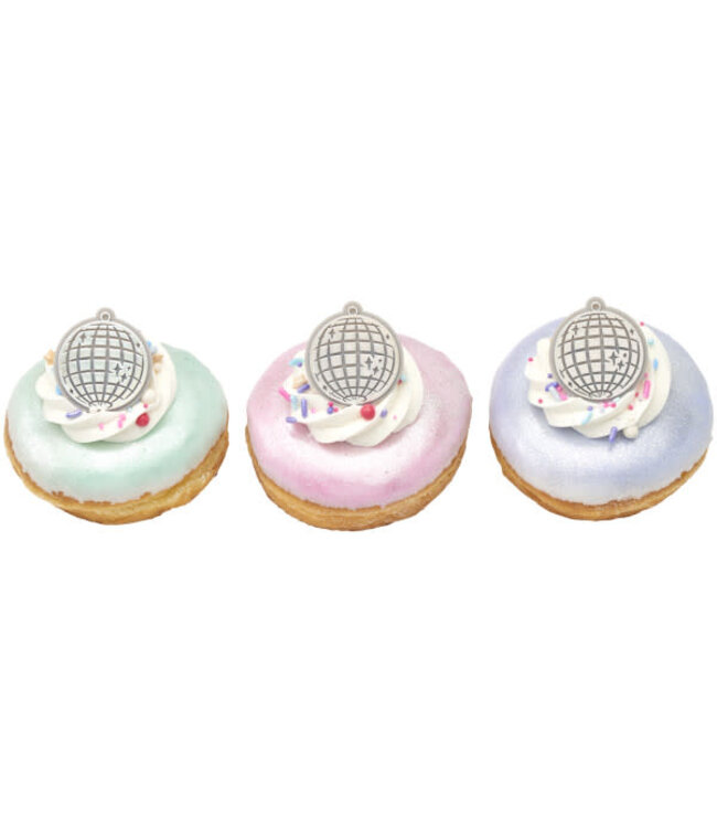 BAKERY CRAFTS Disco Ball Cupcake Rings - 12 Count