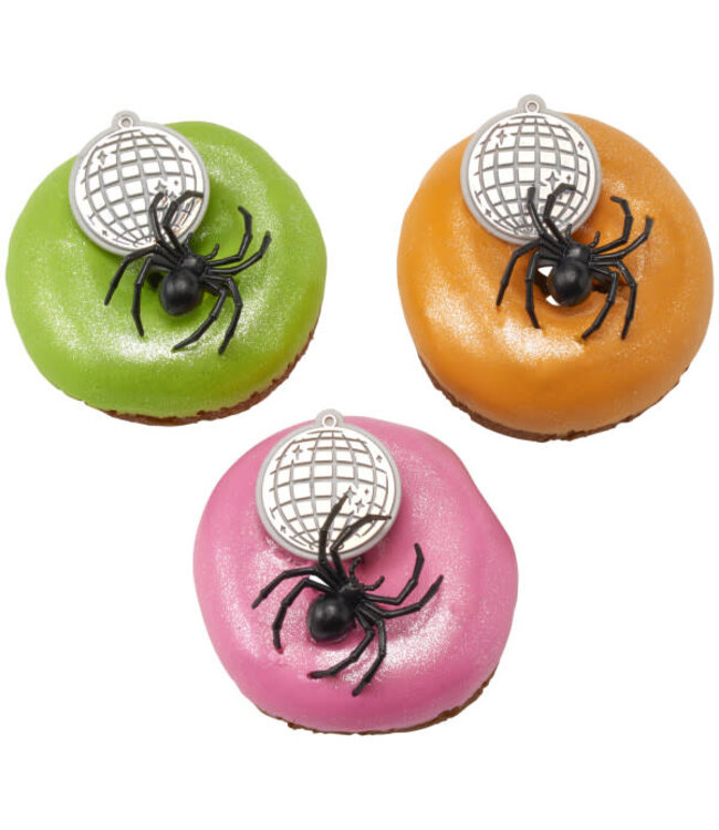 BAKERY CRAFTS Disco Ball Cupcake Rings - 12 Count