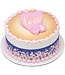 BAKERY CRAFTS Love Heart Cupcake Rings - 12 Count