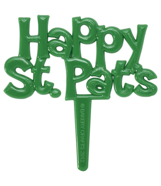 BAKERY CRAFTS Happy St. Pat's DecoPics® - 12 Count