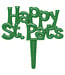 BAKERY CRAFTS Happy St. Pat's DecoPics® - 12 Count