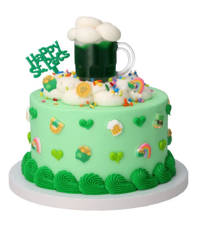 BAKERY CRAFTS Happy St. Pat's DecoPics® - 12 Count