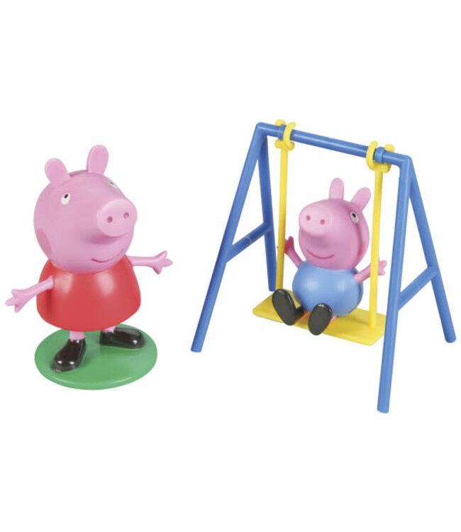 BAKERY CRAFTS Peppa Pig™ Swing Set DecoSet®