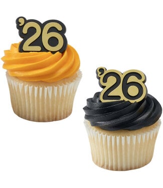 BAKERY CRAFTS 2026 Cupcake Rings - 12 Count