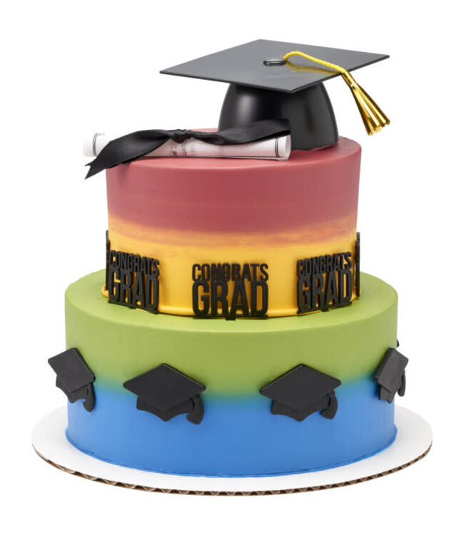 BAKERY CRAFTS Graduation Diploma with Black Ribbon Layon
