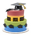 BAKERY CRAFTS Graduation Diploma with Black Ribbon Layon