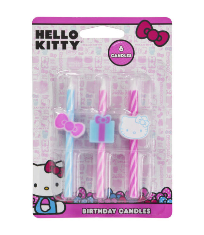 DECOPAC Hello Kitty® Icon Licensed Candles - 6 Count