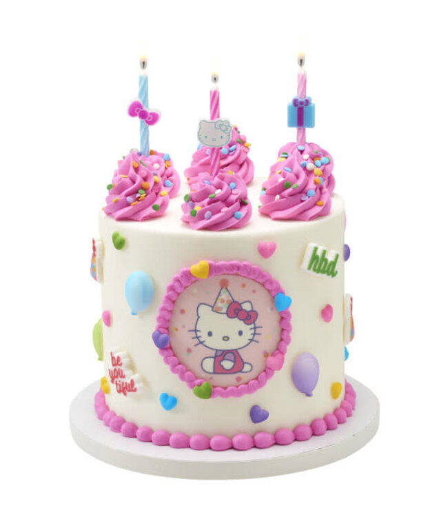 DECOPAC Hello Kitty® Icon Licensed Candles - 6 Count