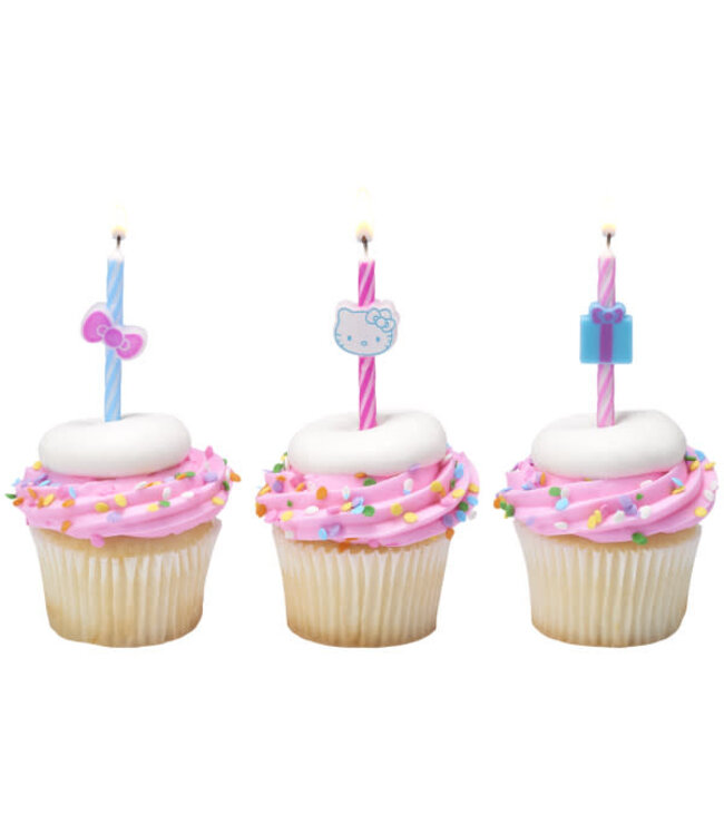 DECOPAC Hello Kitty® Icon Licensed Candles - 6 Count