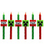 DECOPAC MINECRAFT Icon Licensed Candles - 6 Count