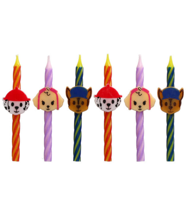 DECOPAC PAW Patrol Icon Licensed Candles - 6 Count