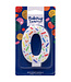 DECOPAC Rainbow Sprinkle Numeral Candle