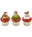 DECOPAC How The Grinch Stole Christmas Assortment Cupcake Rings - 12 Count