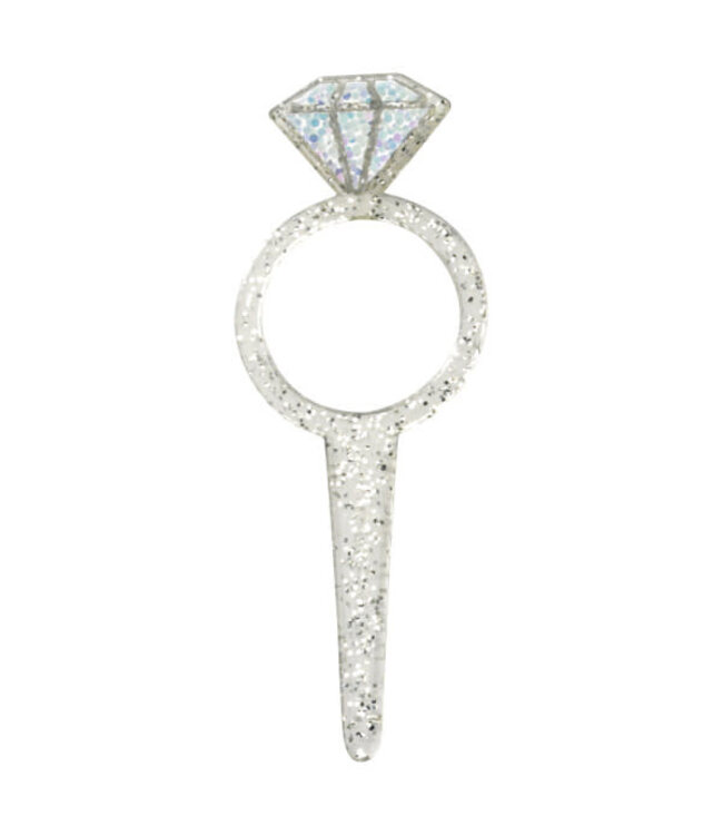 DECOPAC Diamond Ring DecoPics® - 12 Count