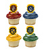 BAKERY CRAFTS HARRY POTTER™ HOGWARTS™ Houses Cupcake Rings - 12 Count