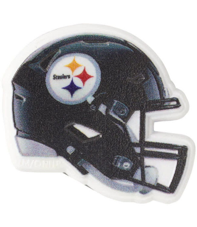 DECOPAC NFL Steelers Helmet Cupcake Rings - 12 Count