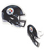 DECOPAC NFL Steelers Helmet Cupcake Rings - 12 Count