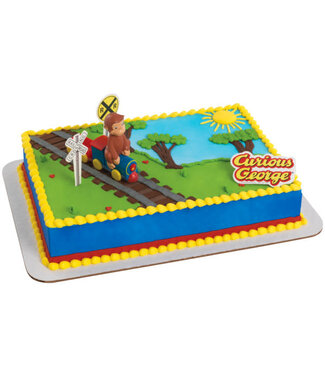 BAKERY CRAFTS Curious George® Train DecoSet®