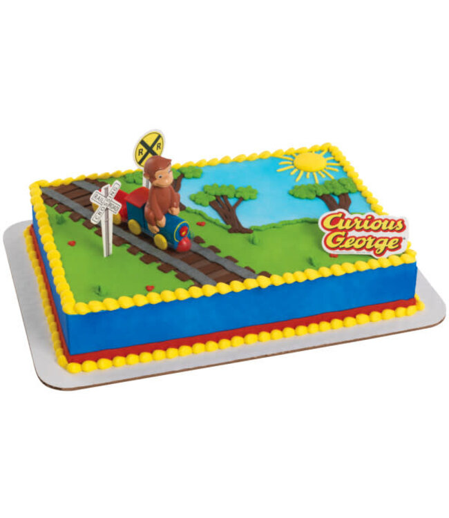 BAKERY CRAFTS Curious George® Train DecoSet®