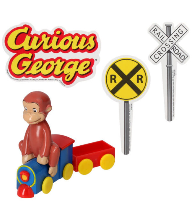 BAKERY CRAFTS Curious George® Train DecoSet®