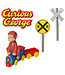 BAKERY CRAFTS Curious George® Train DecoSet®