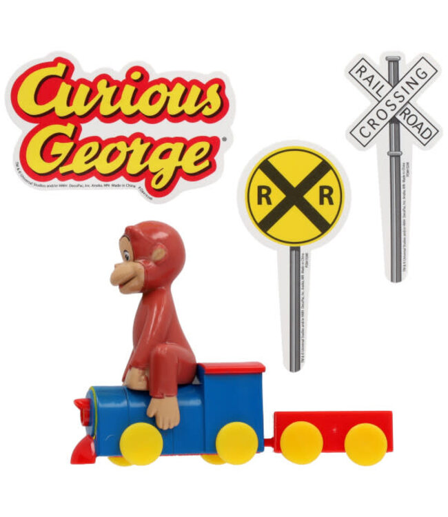 BAKERY CRAFTS Curious George® Train DecoSet®