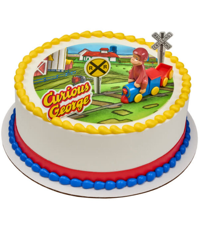 BAKERY CRAFTS Curious George® Train DecoSet®