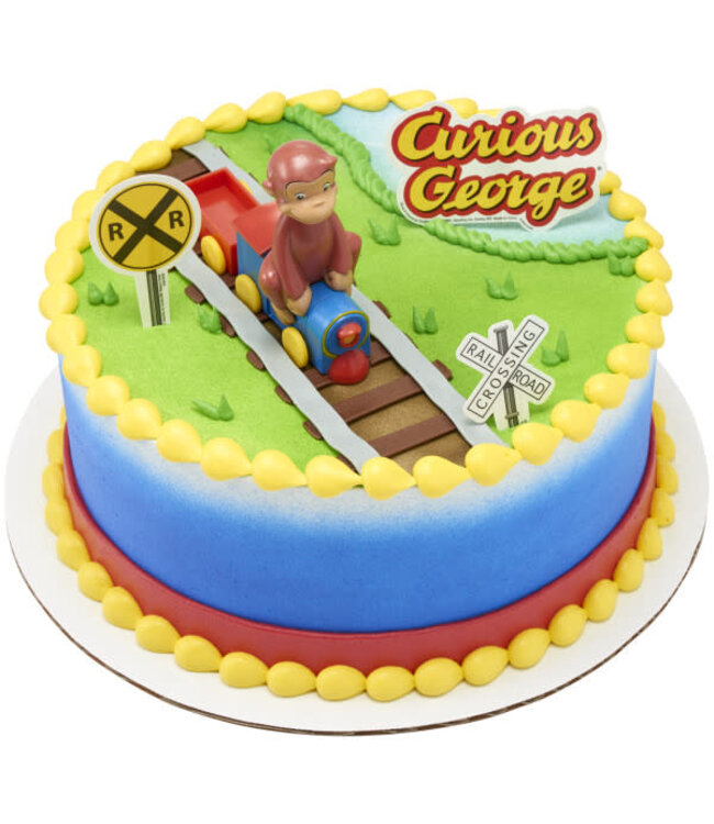 BAKERY CRAFTS Curious George® Train DecoSet®
