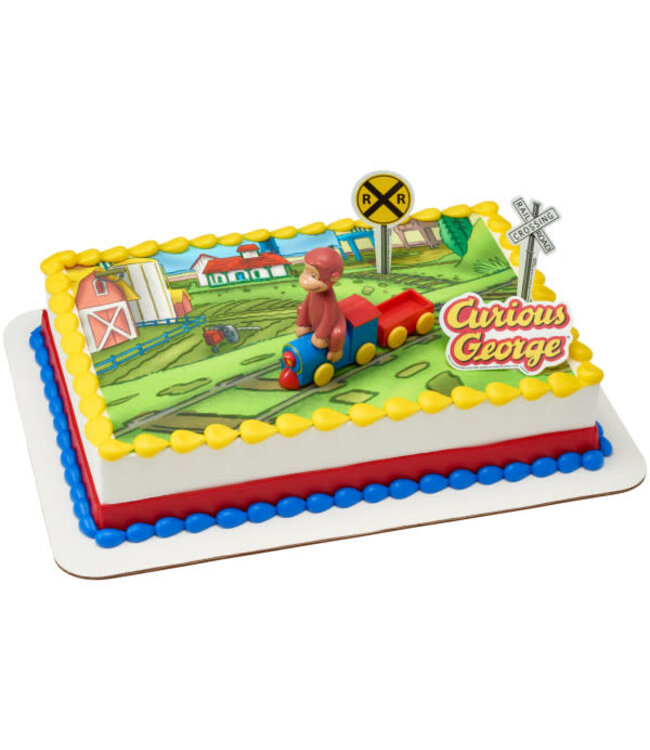 BAKERY CRAFTS Curious George® Train DecoSet®