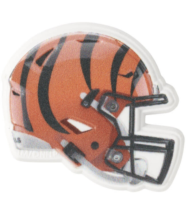 DECOPAC NFL Cincinnati Bengals Helmet Cupcake Rings - 12 Count