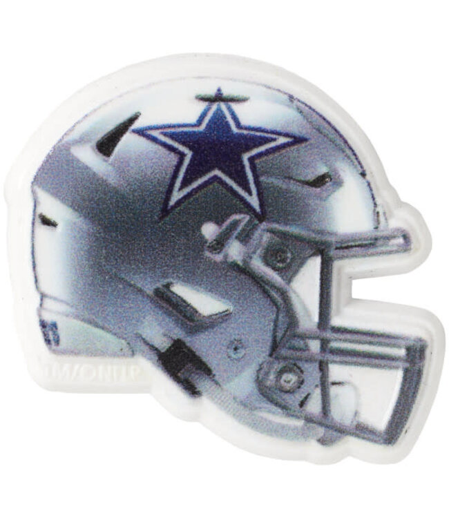 DECOPAC NFL Dallas Cowboys Helmet Cupcake Rings - 12 Count