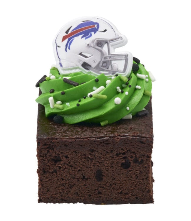 DECOPAC NFL Buffalo Bills Helmet Cupcake Rings - 12 Count