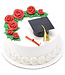 BAKERY CRAFTS Graduation Diploma with Red Ribbon - 12 Count