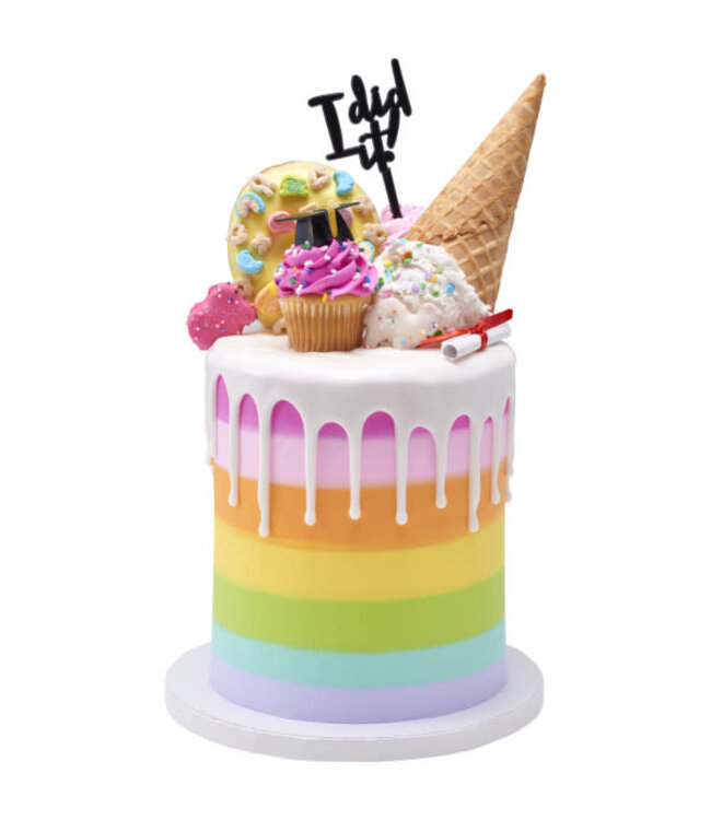 BAKERY CRAFTS Graduation Diploma with Red Ribbon - 12 Count